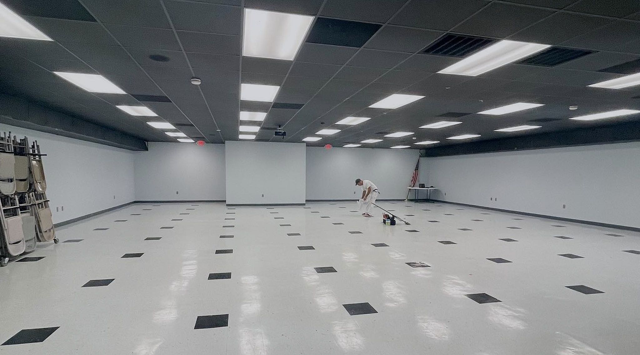 Lets Upgrade Painting Team Inside Warehouse Painting Job