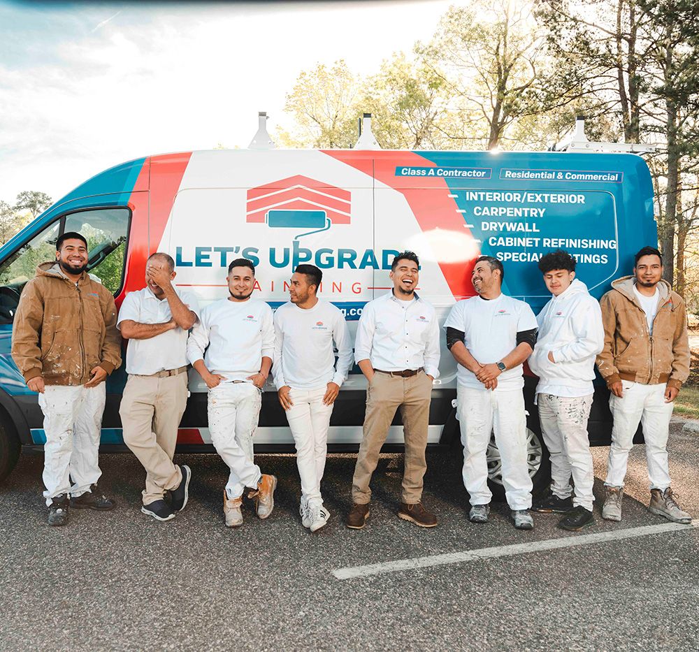 The Let's Upgrade Painting Crew Serving Short Pump