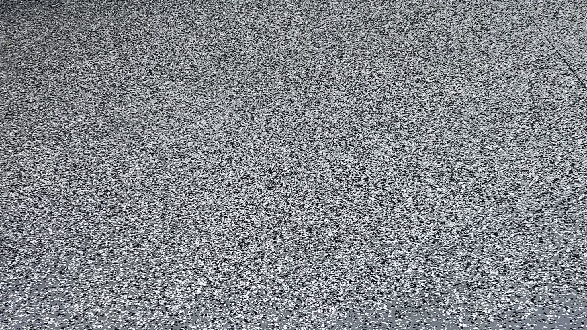 Close Up Of Epoxy Flake Floor Coating