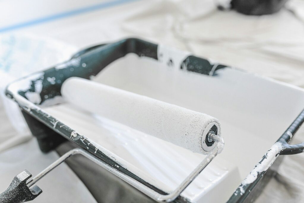How To Mud Over Paint