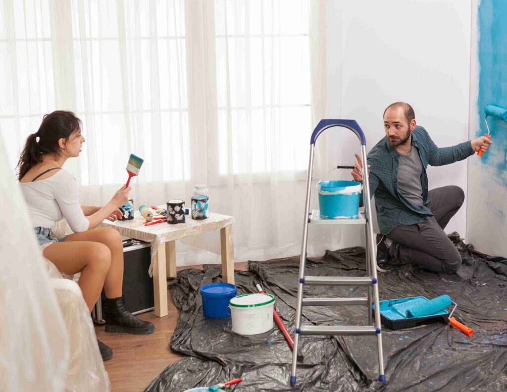 How To Paint Eggshell Over Flat
