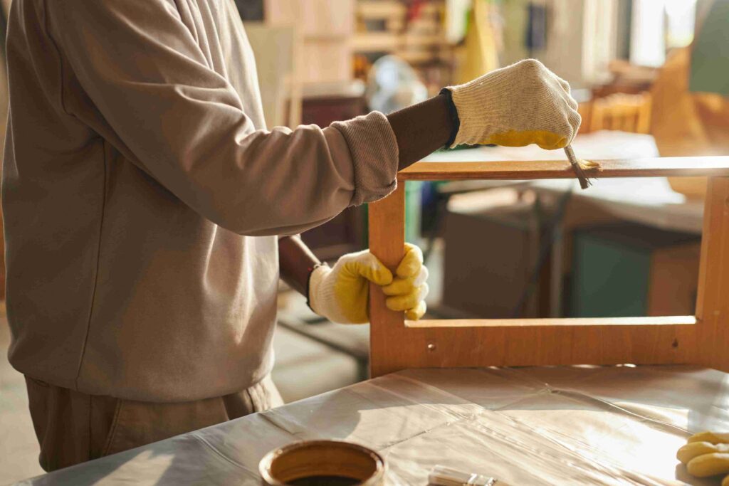 How To Paint Over Gel Stain